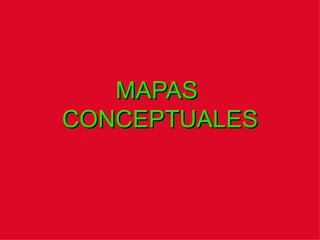 MAPAS
CONCEPTUALES
 