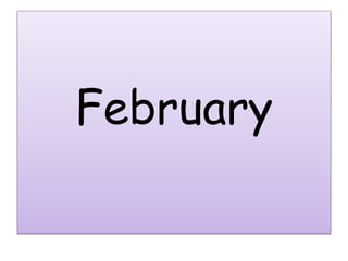 Feb Week Names Pp months and days of the week | PPTX