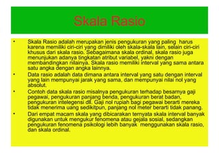 Skala Data Rasio PPMP-05 metode penelitian untuk sarjana.ppt
