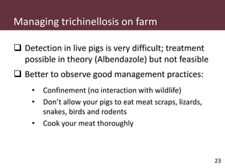 Pig and pork zoonoses in Uganda
