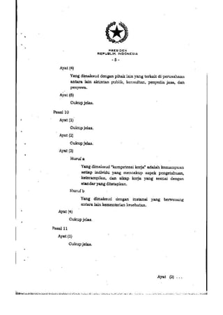 PP no. 50 tahun 2012 tentang penerapan SMK3