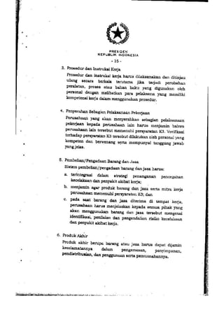 PP no. 50 tahun 2012 tentang penerapan SMK3
