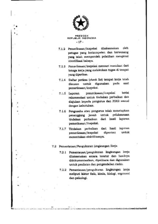 PP no. 50 tahun 2012 tentang penerapan SMK3