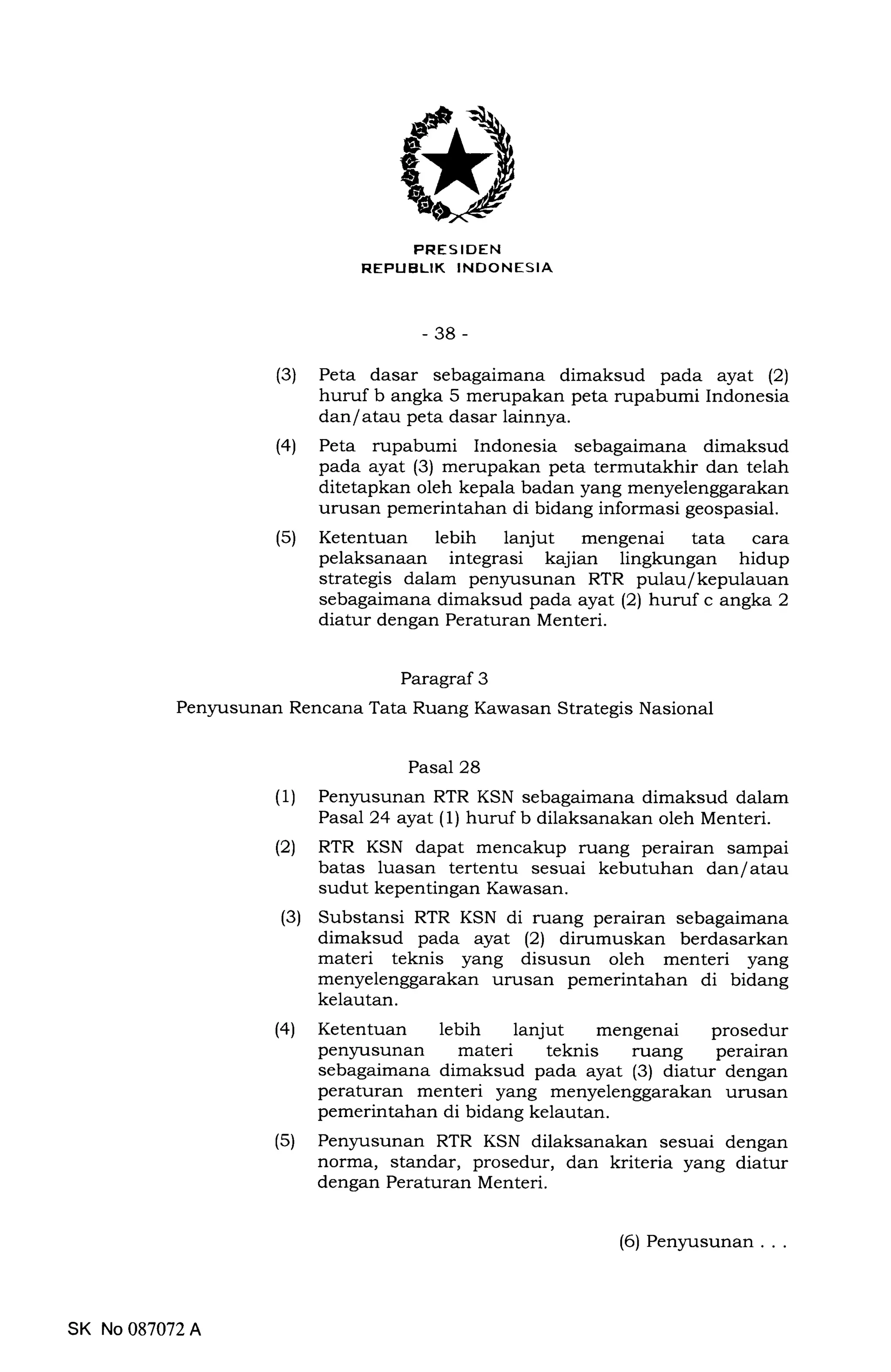 Pp Nomor 21 Tahun 2021 Pdf