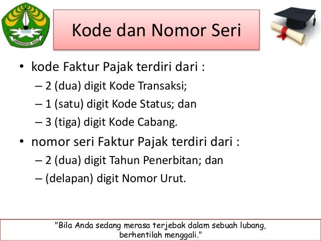 Contoh Faktur Pajak Eceran - Simak Gambar Berikut