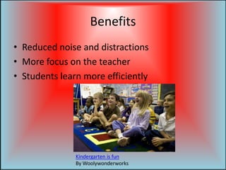 Reduce Class Sizes Class Size Reduction | PPTX