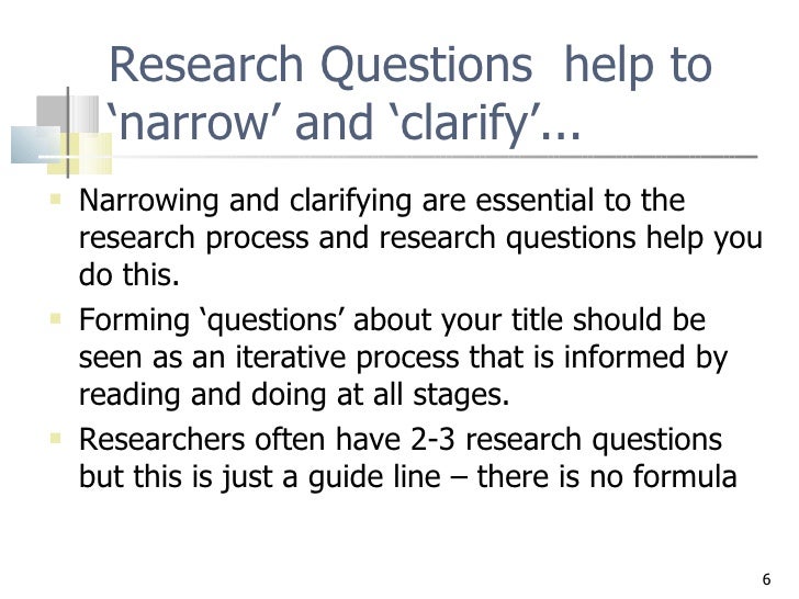 Developing Strong Research Questions | Criteria and Examples