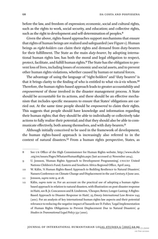 The Relationship between Human Rights and Disaster Risk Reduction ...