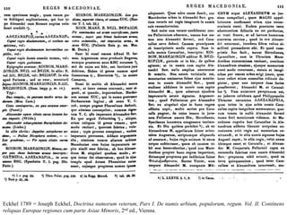 Eckhel 1789 = Joseph Eckhel, Doctrina numorum veterum, Pars I. De numis urbium, populorum, regum. Vol. II. Continens
reliquas Europae regiones cum parte Asiae Minoris, 2nd ed., Vienna.
 