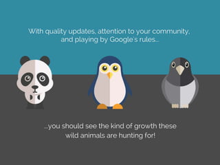 Panda, Penguin, Pigeon: How do Google's animal-themed search engine updates affect your website?
