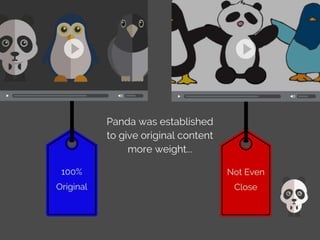 Panda, Penguin, Pigeon: How do Google's animal-themed search engine updates affect your website?