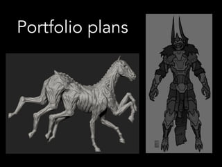 Portfolio plans
 