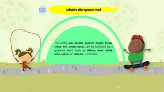 Sentences Inafter Infinitve after question words | PPTX