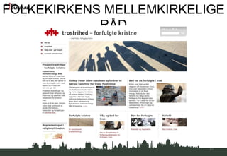 FOLKEKIRKENS MELLEMKIRKELIGE
RÅD
51
 