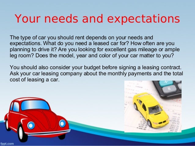How to Get the Perfect Car Lease