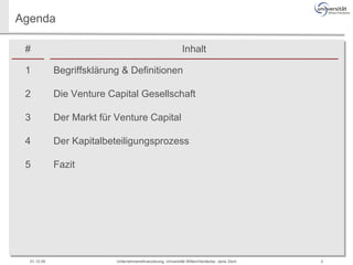 Venture Capital - An Introduction