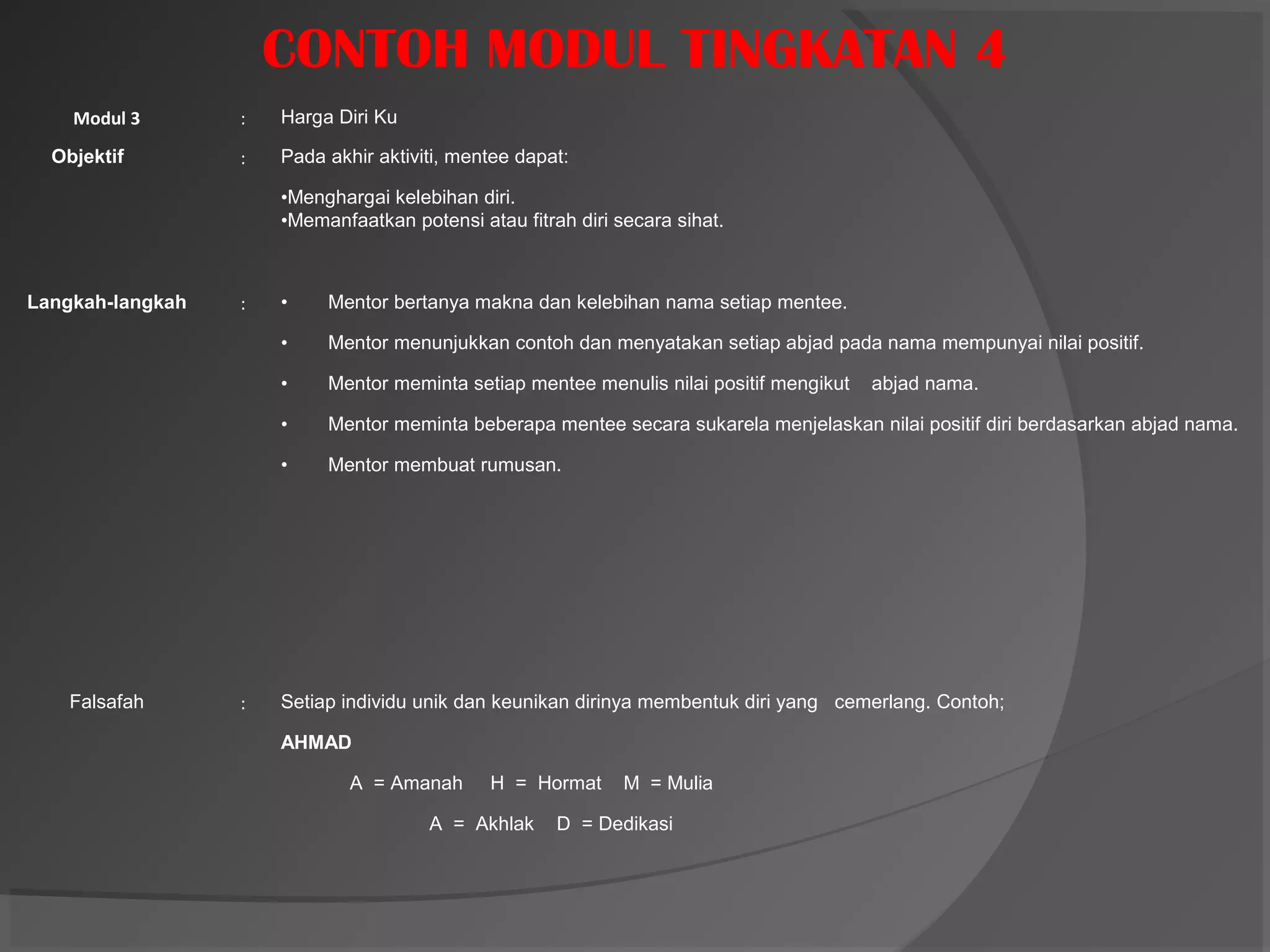 Pp panduan mentor mentee | PPT