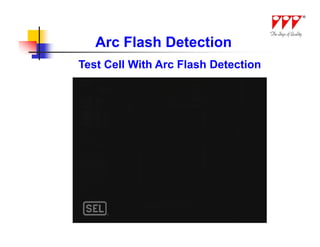 Arc Flash Detection
Test Cell With Arc Flash Detection
 