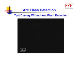 Arc Flash Detection
Test Dummy Without Arc Flash Detection
 