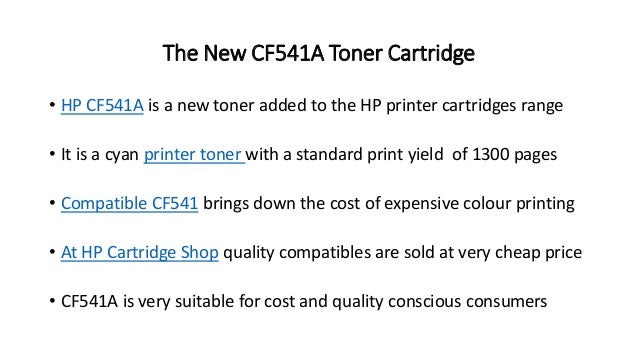 hp cf541a