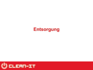 Entsorgung 