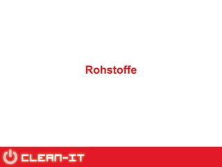 Rohstoffe 