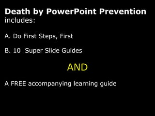 Death by PowerPoint Prevention! | PDF