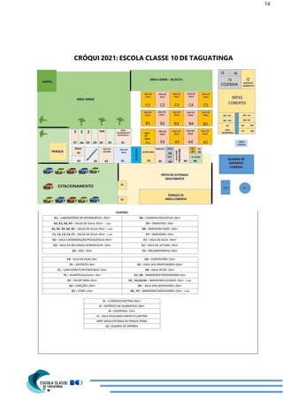 14
LAB
INF
SALA
DE
AULA
CRÓQUI 2021: ESCOLA CLASSE 10 DE TAGUATINGA
 