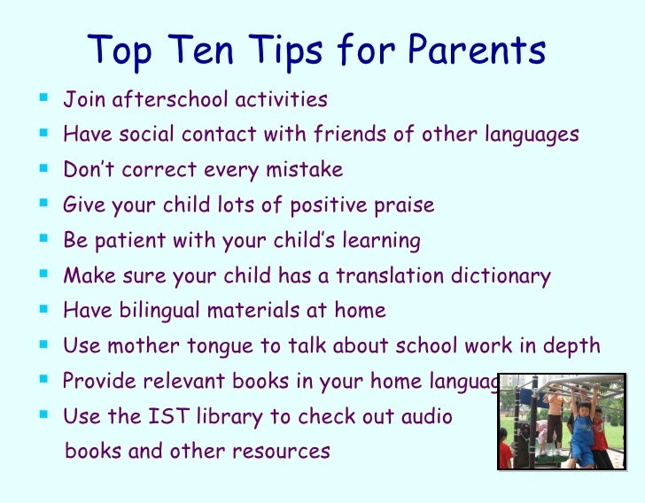 Elementary ESL Parent Information 20102011