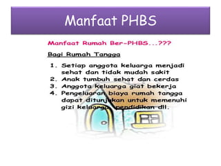 Manfaat PHBS
 