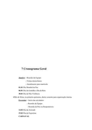 Projeto Crescer e Aparecer  PJA - Gyn