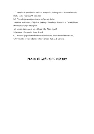 Projeto Crescer e Aparecer  PJA - Gyn