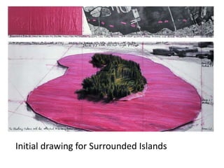 Initial drawing for Surrounded Islands