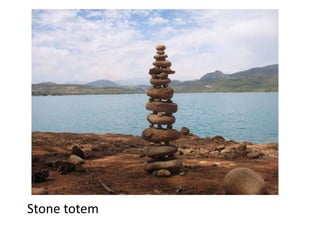 Stone totem