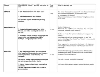 Ppp lesson plan format final-1 | DOC