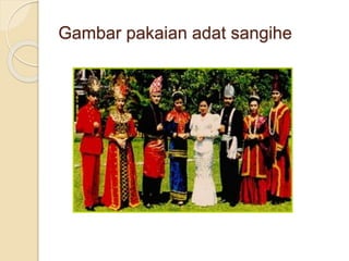 Gambar pakaian adat sangihe
 