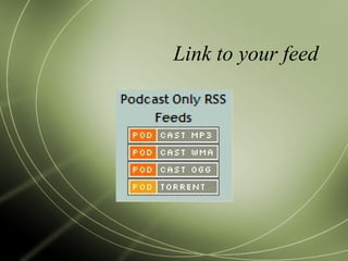 Link to your feed 