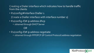 PPPoE Server & Client Configuration | PPTX