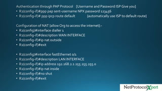 PPPoE Server & Client Configuration | PPTX