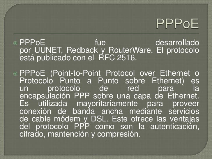 Pppo e y pppoa