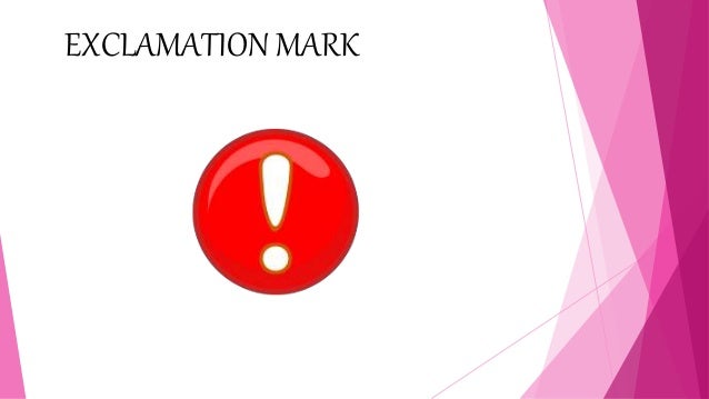exclamation mark