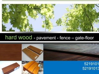hard wood - pavement - fence – gate-floor

hard wood - pavement - fence – gate-floor



                                    5219101
                                   52191013
 