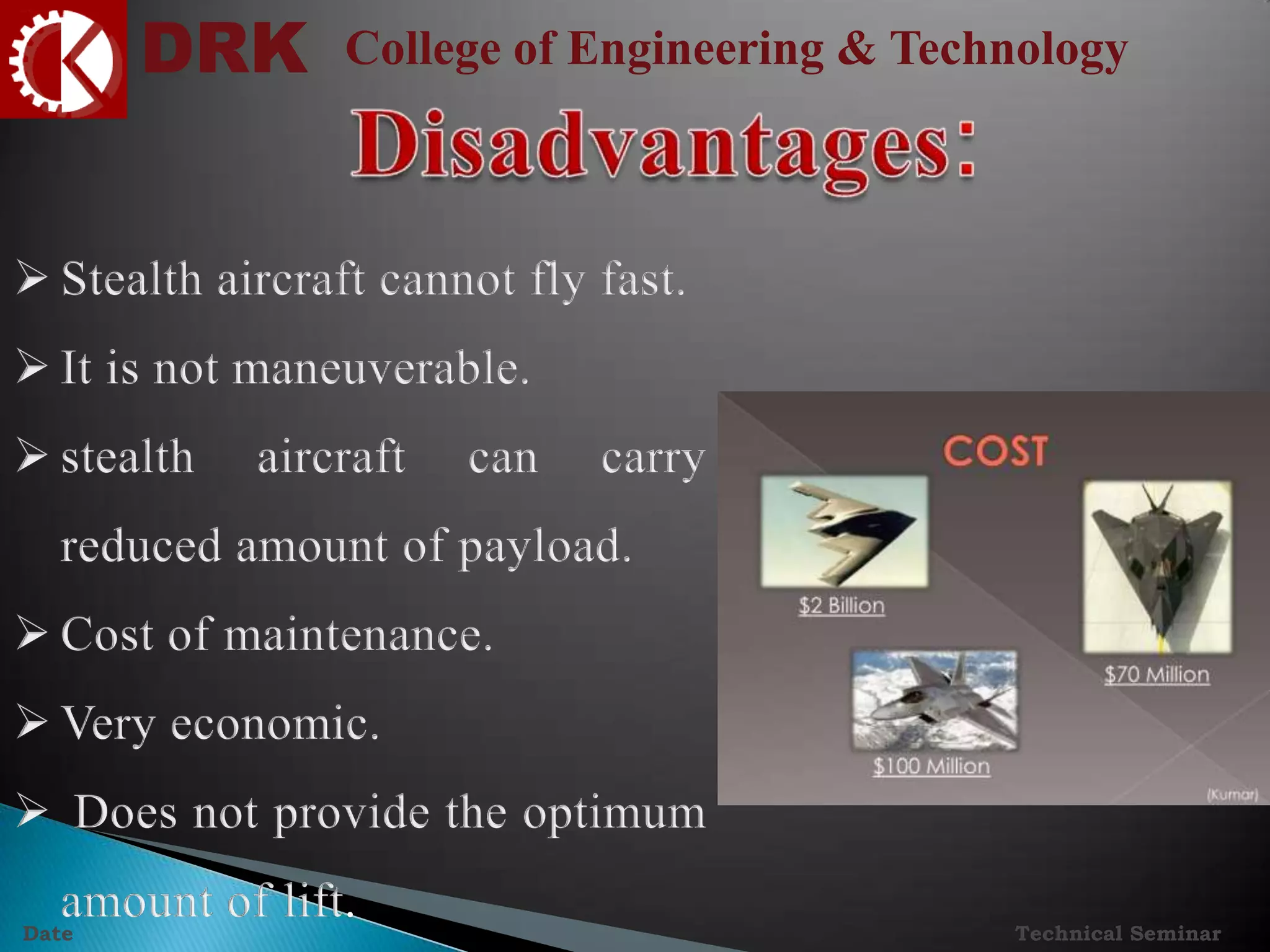DRK College of Engineering & Technology
Technical SeminarDate
.
 