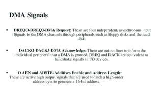 Advantages
DMA is fast because a dedicated piece of hardware transfers data from one computer
location to another and only...