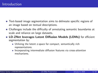 a latent diffusion approach for image segmentation | PDF