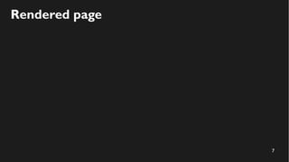 7
Rendered page
 