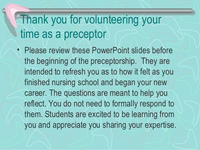 thank you letter to doctor preceptor daytona state college school of nursing preceptorship thank you letter to doctor preceptor daytona state college school of nursing preceptorship