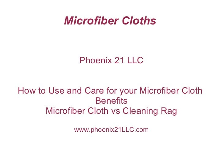 Microfiber Cloths