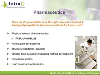 TetraQ - Integrated Preclinical Drug Development Solutions Presentation