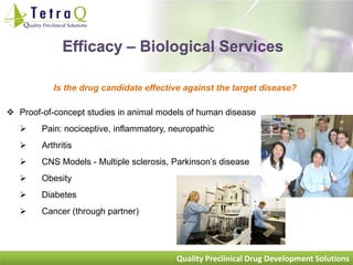 TetraQ - Integrated Preclinical Drug Development Solutions Presentation